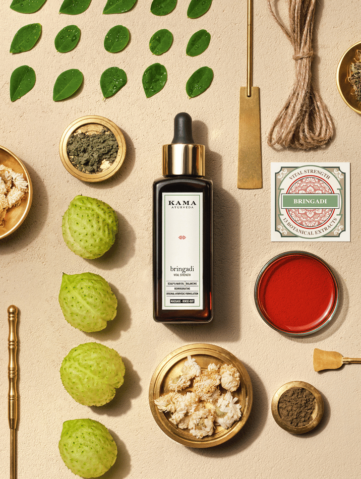 Ayurvedic Hair Oiling Image